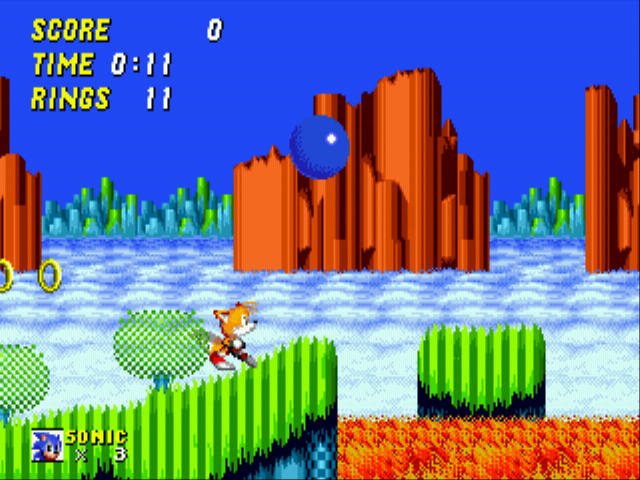 Sonic the Hedgehog 2 (Nick Arcade Prototype) Screenthot 2